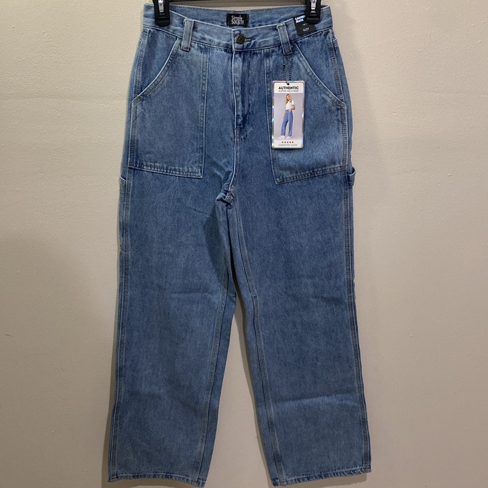 Simple Society Carpenter Jeans Super High Rise